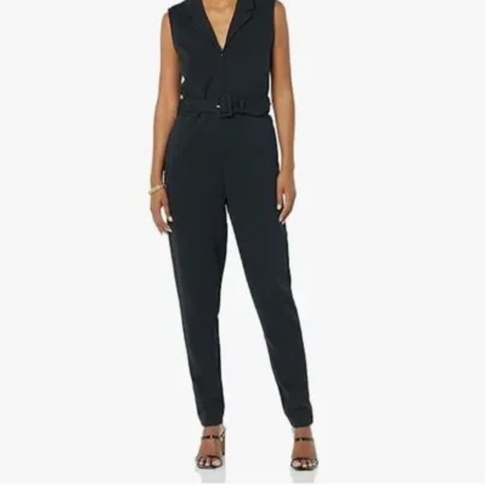 TEREA Women's Aria Collared Zip Front Jumpsuit